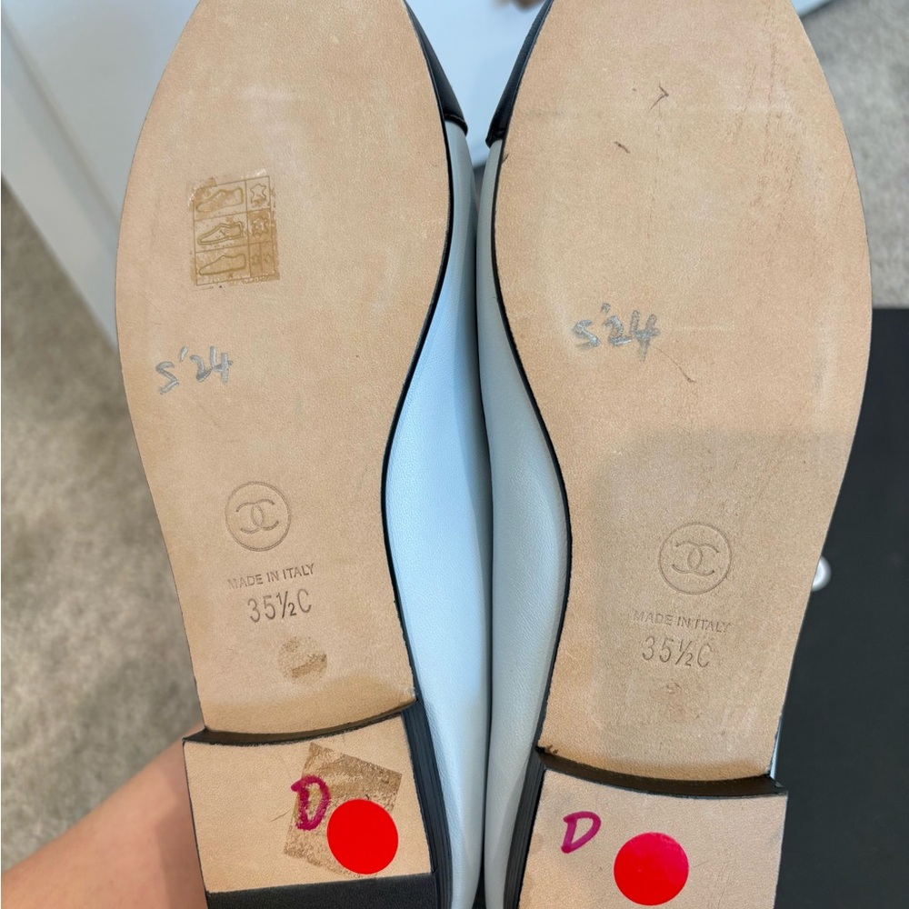 Chanel Ballet Flats - baby blue color - Picture 6 of 9